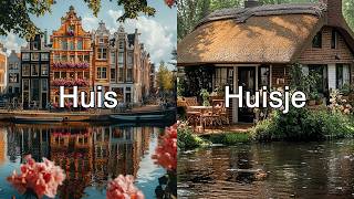 The Ultimate Guide to Dutch Diminutives Make Everything Cute 50 Most Common Ones [upl. by Hornstein157]