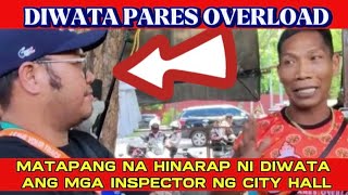 DIWATA MATAPANG NA HINARAP ANG MGA INSPECTOR NG CITY HALL [upl. by Ferdinand106]