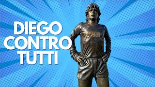 Acerra la statua di Maradona e quella famosa amichevole del 1985 [upl. by Avin883]