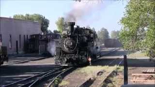 Riding the Cumbres and Toltec in 2014 part 1 [upl. by Airdnaxela]