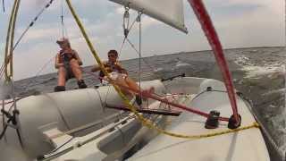 Club 420 Sailing With GoPro [upl. by Robinia744]