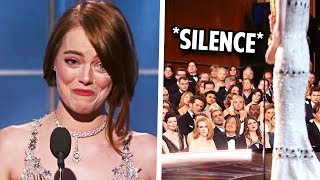 Awkward Oscars Speeches That Made Audience Squirm [upl. by Allekram]