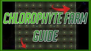 TERRARIA 14 AFK CHLOROPHYTE FARM 2020  HOW TO FARM CHLOROPHYTE ORE IN TERRARIA [upl. by Dinnage]