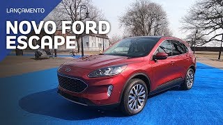 Novo Ford Escape 2020 conhecemos o SUV que chega para brigar com o Compass [upl. by Ole394]