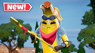 New ADVENTURE PEELY Skin Gameplay in Fortnite [upl. by Ynnus]