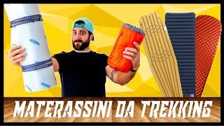 MATERASSINO DA TREKKING  Come sceglierlo caratteristiche e consigli  Trekking amp Outdoor Tutorial [upl. by Melicent]