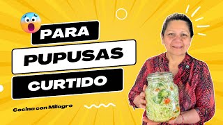 Curtido para Pupusas [upl. by Adiela]