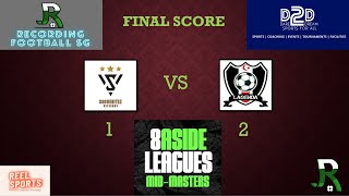 D2D 8asideleagues MidMasters Season 1  Socceritez Veteran FC vs Lagenda [upl. by Iatnahs]