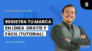 Registro de marca FACIL y GRATIS ► Tutorial registro de marca gratis ONLINE [upl. by Fisoi]