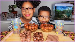 BROWN FOOD MUKBANG┃🤎🫘🍩 [upl. by Junie47]