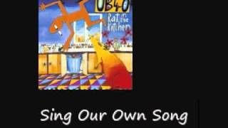 UB40 Sing Our Own Song Rat In Mi Kitchen [upl. by Elvis]