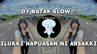 DJ Batak Slow  ILUKKI HAPUASAN NI ARSAKKI  Lagu Batak [upl. by Acirfa930]