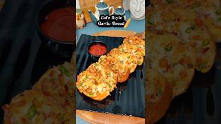 Cafe Style Garlic Bread garlicbread bread recipe shorts food [upl. by Hanas247]