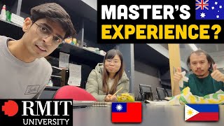 Master of Animation Games amp Interactivity in RMIT  Indian Taiwan Philippines Students  Vlog 89 [upl. by Weinberg]