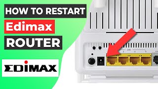 🔄 How to Restart Edimax Router [upl. by Leugimsiul701]