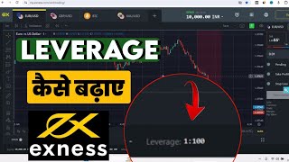 Exness Leverage Trading  Forex Trading Leverage कैसे बढ़ाए [upl. by Adnale]