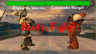 Warhammer 40000 the fighting game Alpha footage [upl. by Dulcie276]