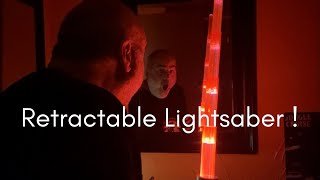 Retractable Lightsaber  Its Here [upl. by Ajad]