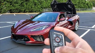 Is The C8 Corvette Convertible Worth 7500 Extra First Drive amp Impressions [upl. by Ahsed]