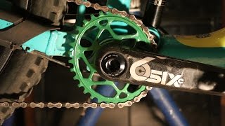 Absolute Black  Oval Cinch Chain Ring  Install and Impressions [upl. by Idden]