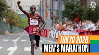 Kipchoge 🇰🇪 wins marathon gold again 🥇  Tokyo Replays [upl. by Manoop882]