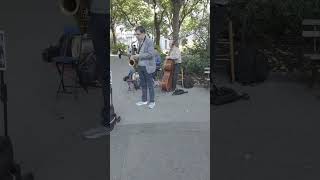 NYC Live Jazz Band in the park [upl. by Ruiz]