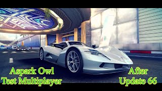 Asphalt 8 Aspark Owl Multiplayer Test After Update​ 66 [upl. by Ebba]