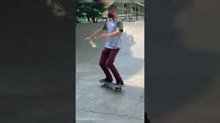 10 MANOBRAS MAIS FÁCEIS ÀS MAIS DIFÍCEIS PARA INICIANTES NO SKATE [upl. by Accber641]