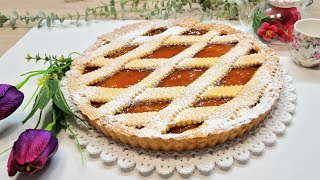 CROSTATA MORBIDA ALLA MARMELLATA  HAI MAI MANGIATO UNA TORTA COSI BUONA FACILISSIMA [upl. by Eiuol]