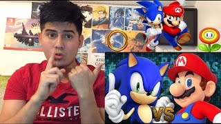 Mario vs Sonic 2  Épicas Batallas de Rap del Frikismo  Keyblade ft Varios  Vídeo Reaccion [upl. by Ykcaj]