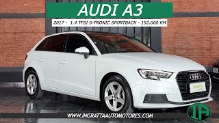 Audi A3 14 TFSI STronic Sportback  2017  152000KM [upl. by Eerot]