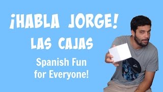 Kids Learn Spanish  Spanish Adjectives  Habla Jorge Las Cajas [upl. by Cassy493]