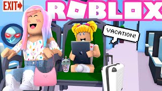 Roblox Family Vacation  Titi amp Goldie Travel Adventure Story [upl. by Nnylamme]