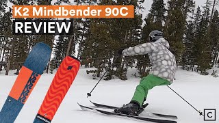 2021 K2 Mindbender 90C Ski Review  Curated [upl. by Also]