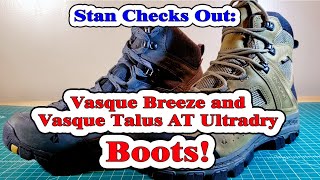 Check Out Vasque Breeze and Vasque AT Ultradry  Hiking Boots Review [upl. by Damicke]