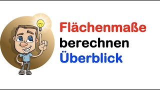 Mit Flächenmaßen rechnen [upl. by Ekim]