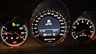 Mercedes C63 Sport Handling ESP Activation Jul 2010 [upl. by Edge]