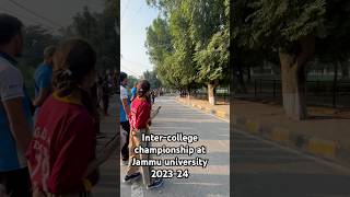 Intercollege Championship 202324 at Jammu university [upl. by Pulchi]