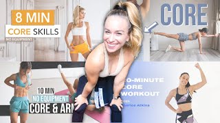 I TRIED YOUTUBER CORE WORKOUTS FOR A MONTH  charlee atkins emi wong pamela reif  more [upl. by Einnhoj]