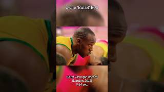 Usain Bolt Olympic record I 100m olympic gold London 2012 I Fullvideo Highlight I shorts [upl. by Esilrahc]