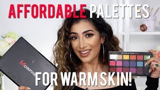 Best AffordableDrugstore Eyeshadow Palettes  WarmTanIndian Skin [upl. by Cherie]