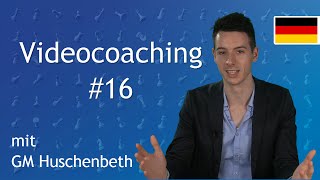 Videocoaching 16 Meyer 1961  Bader 2104  SchachTraining [upl. by Delfine]