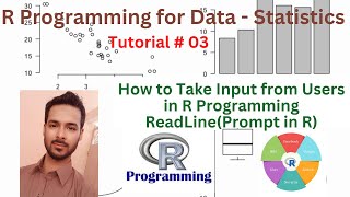 Tutorial 03 How to Take Input from Users in R Programming  ReadLinePrompt in R [upl. by Cynar559]