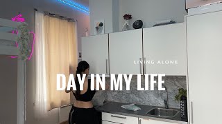 Day in my life  living alone [upl. by Imaon]