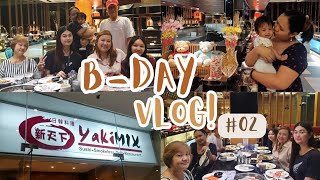 YAKIMIX UNLI BUFFET  BIRTHDAY CELEBRATION OF ATE MEAN 🎂 [upl. by Annaet]