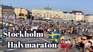 Stockholm Stockholm Halvmaraton 2024 [upl. by Rugen741]