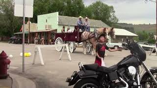 Grand Parade  Homesteader Days  Hot Springs Montana  2024  One point of view [upl. by Addiel628]