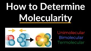 How to Determine Molecularity of a Reaction Examples Unimolecular Bimolecular Termolecular [upl. by Isnan]