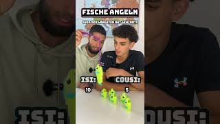 Fische Angeln 🎣🔥 challenge funny wavelength comedy friends german shorts foryou foryoupage [upl. by Rimidalg]