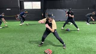 Infield Footwork Drills [upl. by Esoryram]